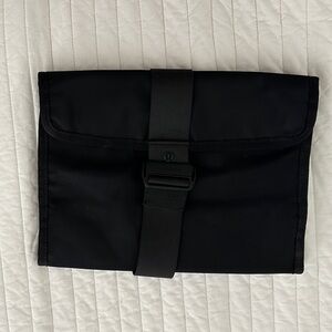 Black lululemon travel kit